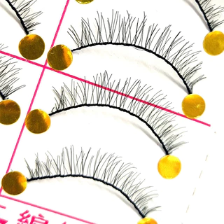10 คู่ Wispy Cross ขนตาปลอมนุ่มธรรมชาติยาวนํากลับมาใช้ใหม่แต่งหน้าขนตา