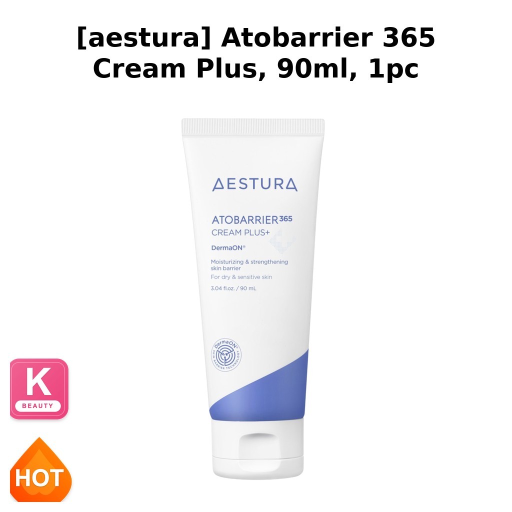 [aestura] Atobrier 365 Cream Plus, 90ml, 1pc / Korean Cream / Intense Moisture / ของแท้ 100% by beau