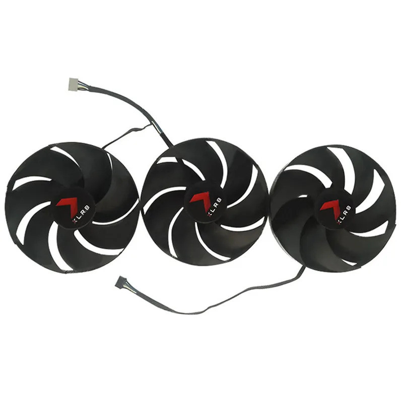 การ์ดพัดลมสําหรับ PNY GeForce RTX 4070 Ti 4080 4090 XLR8 FD10020M12D RTX4070Ti RTX4080/4090 พัดลม GP