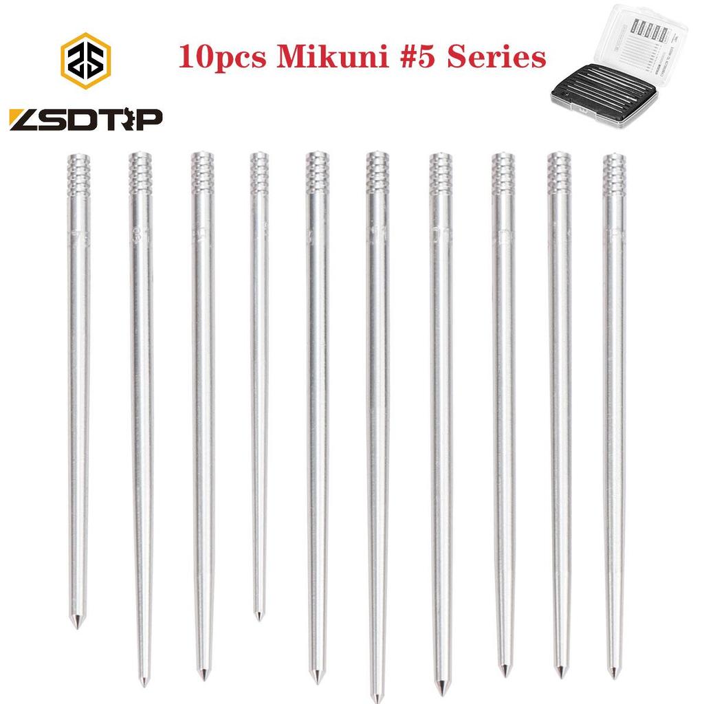 10pcs Mikuni 5 Series Jet Needle Kit for VM24 VM26 VM28 TM24 TM28 TM32 TM34 Carburetors