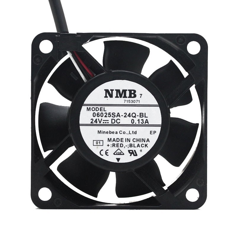 06025SA-24Q-BL/24R-BU Original NMB 06025VE-24M-CT 24V พัดลมอินเวอร์เตอร์