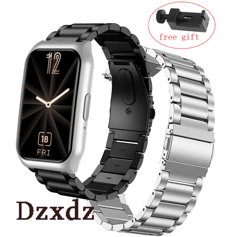 Laxasfit SmartWatch H1 สมาร์ทสายนาฬิกาโลหะสแตนเลสสําหรับ Laxasfit H1 smartwatch สายรัดข้อมือสร้อยข้อ