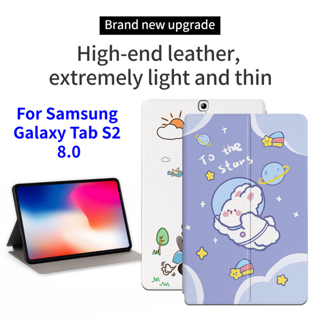 SAMSUNG สําหรับSamsung Galaxy Tab S2 8.0 (2015) SM-T710 SM-T713 SM-T715 T715Y SM-T719 T719N T719Yแฟช