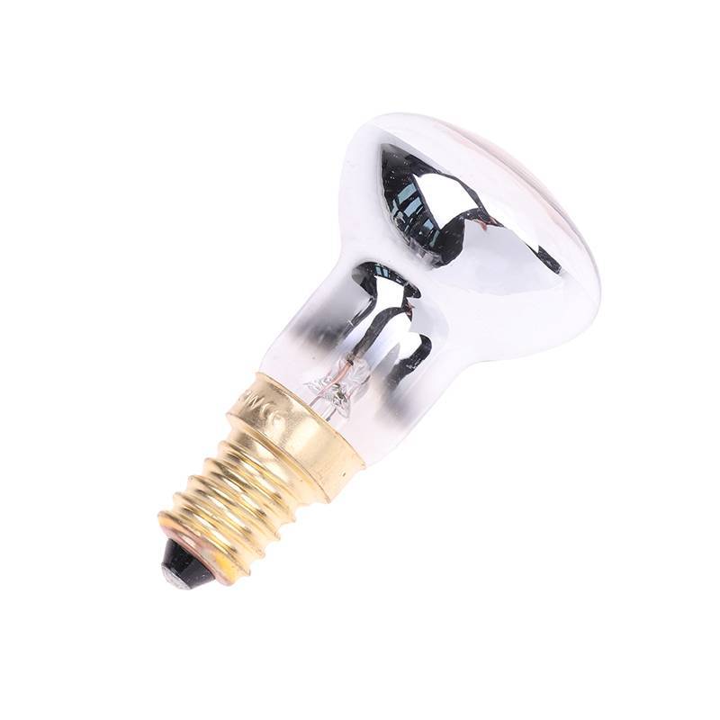 Bolonit 1 PC เปลี่ยนโคมไฟ Lava E14 R39 30W 230V Spotlight สกรูหลอดไฟ Clear Reflector Spot หลอดไฟ Mot