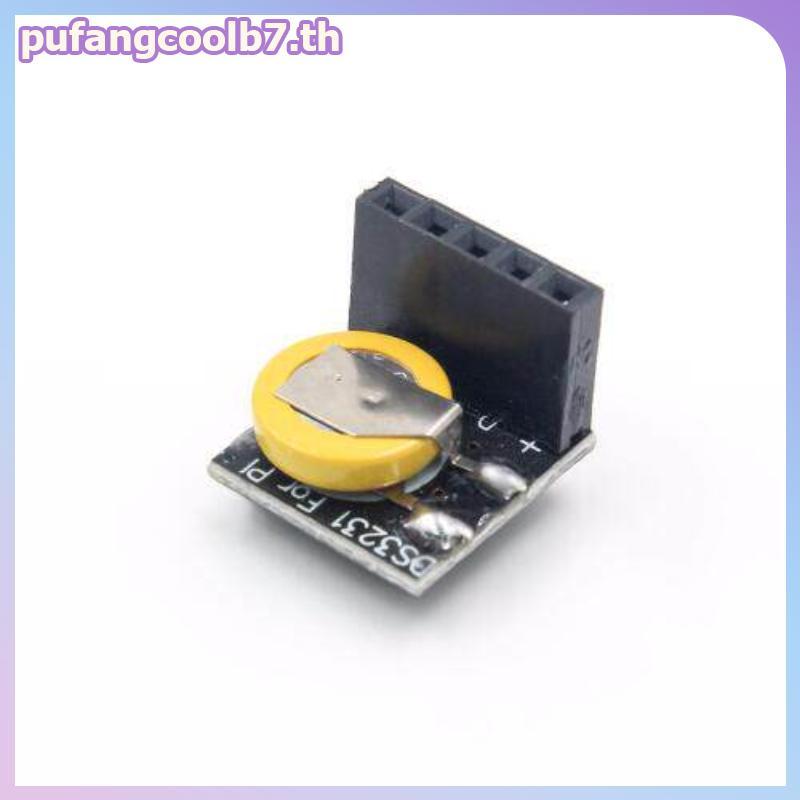 PUCOOL Essential DS3231 RTC Time Clo Module พร้อมแบตเตอรี่สําหรับ Raspberry Pi Consistent Timedeing 