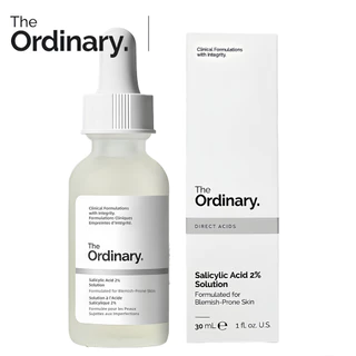 The Ordinary Salicylic Acid 2% Solution 30ml | เซรั่มลดสิวอุดตัน คุมมัน กระชับรูขุมขน ลดรอยสิว ผิวเรียบเนียนใส