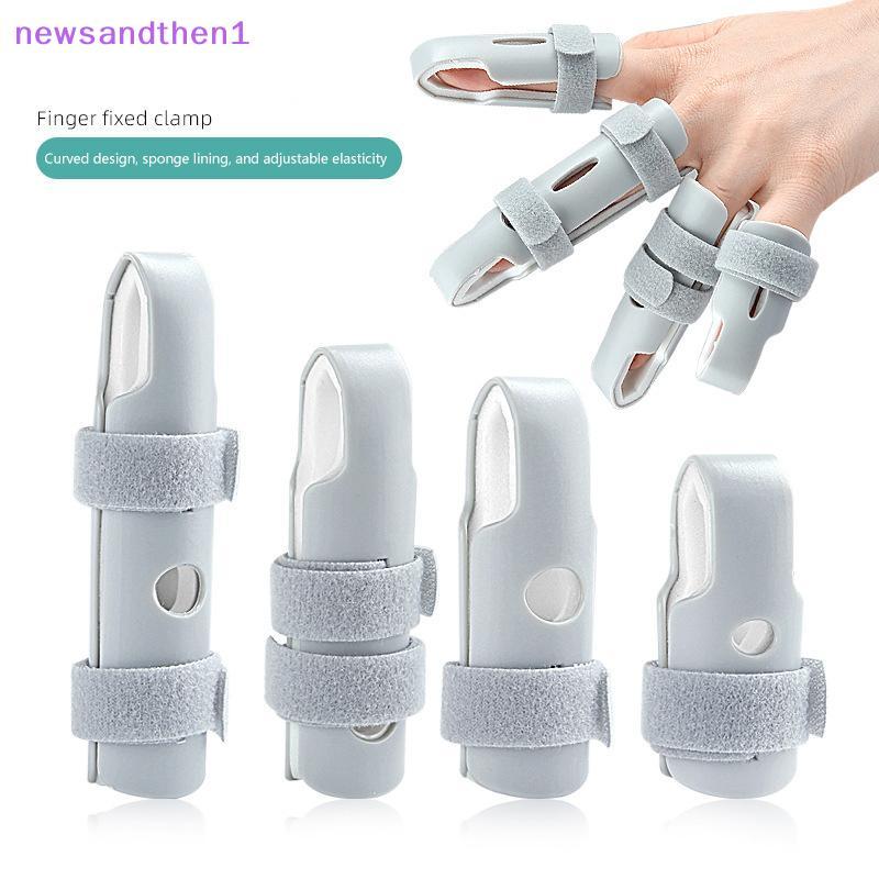 Newsandthen1 1 PC Finger Splint, Finger Support Brace Finger Stabilizer สําหรับหักนิ้วยืดโรคข้ออักเส