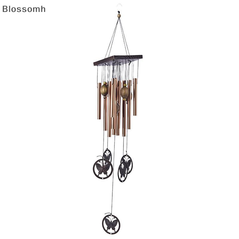 Blossomh ระฆังลมขนาดใหญ่หลอดทองแดงกลางแจ้ง Yard Garden เครื่องประดับตกแต่งบ้านใหม่