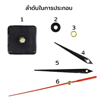 IronGo ตัวนาฬิกา เครื่องนาฬิกาเดินเงียบ พร้อมส่ง สำหรับซ่อมนาฬิกาElit Silent Quartz Clock clock