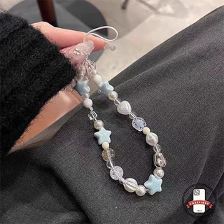 สร้อยข้อมือโทรศัพท์ลายทะเลน่ารัก ดาวทะเล หอย ปลา สไตล์ฮิต คู่รัก สุดชิค