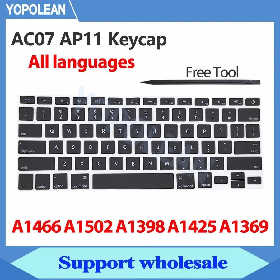 ใหม่ AC07 AP11 คีย์ Keycap Keycaps สําหรับ Macbook Air Pro Retina A1466 A1398 A1425 A1502 A1369 2012 2013 2014 2015 ปี