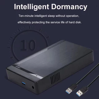 3.5/2.5 นิ้ว HDD กรณี SATA เป็น USB 3.0 อะแดปเตอร์ 5Gbps ฮาร์ดไดรฟ์ภายนอกสําหรับ SSD Disk 10TB HDD สําหรับ PC แล็ปท็อป