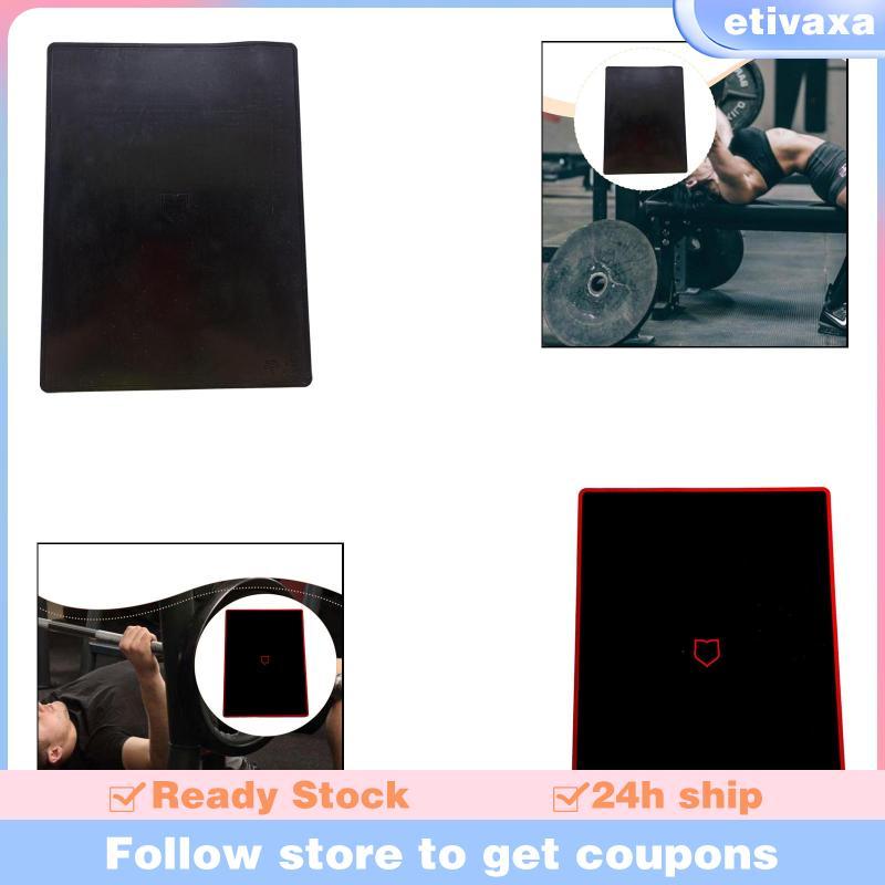 [Etivaxa] Bench Press Mat Non Slip Latex Grip Pad แผ่นรองออกกําลังกายมัลติฟังก์ชั่นเหมาะสําหรับ Benc