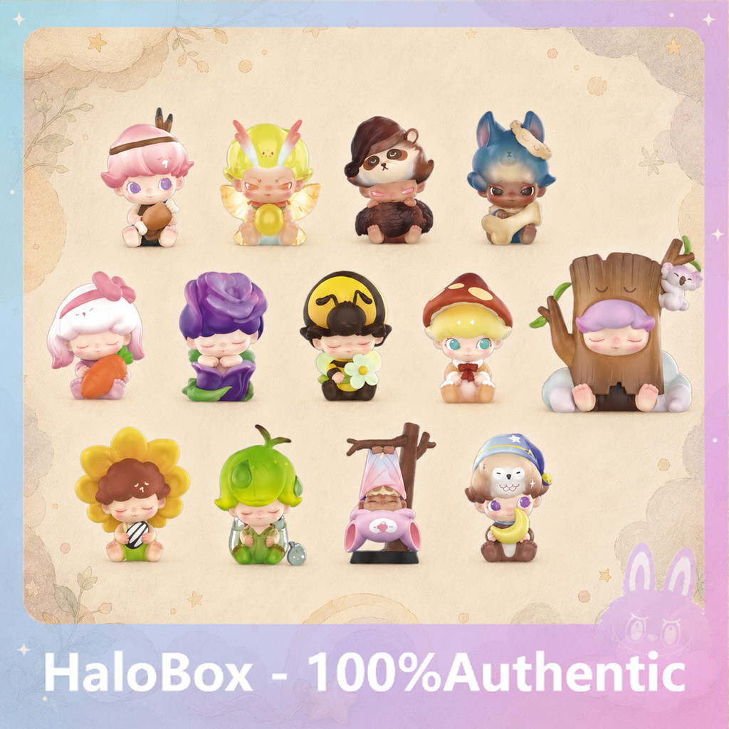 POPMART DIMOO Forest Night Series Mystery Box เครื่องประดับของแท้