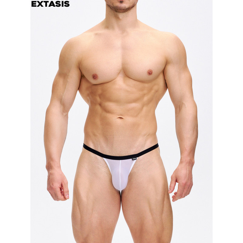 EXTASIS | ชุดชั้นในชายสุดเซ็กซี่ กางเกงในชายทรงสูง กางเกงในชาย High-Fork sheer Series Underwear men