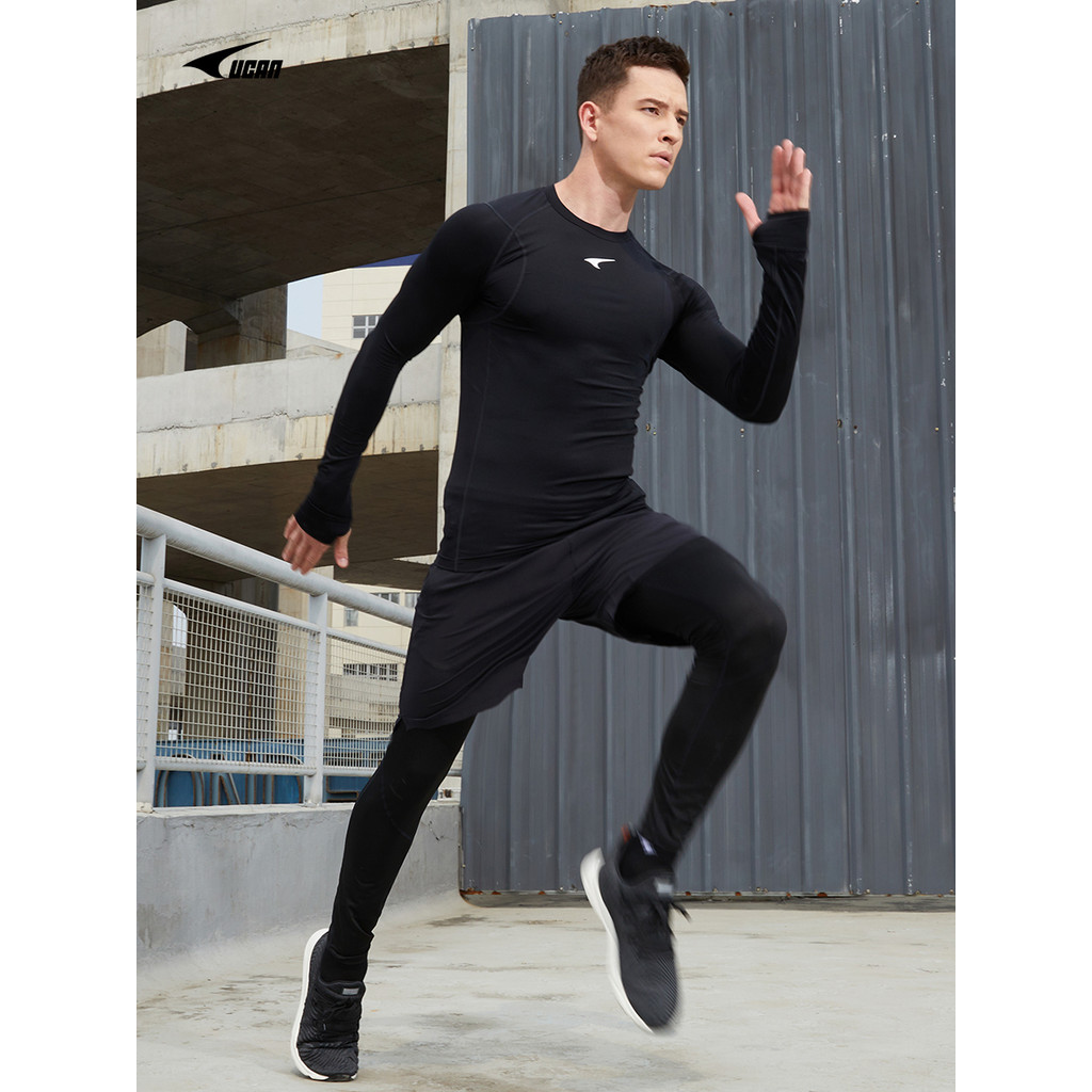 UCAN UCAN UCAN Quarter Running Shorts Cross Country Running Marathon Running Training Shorts กางเกงก