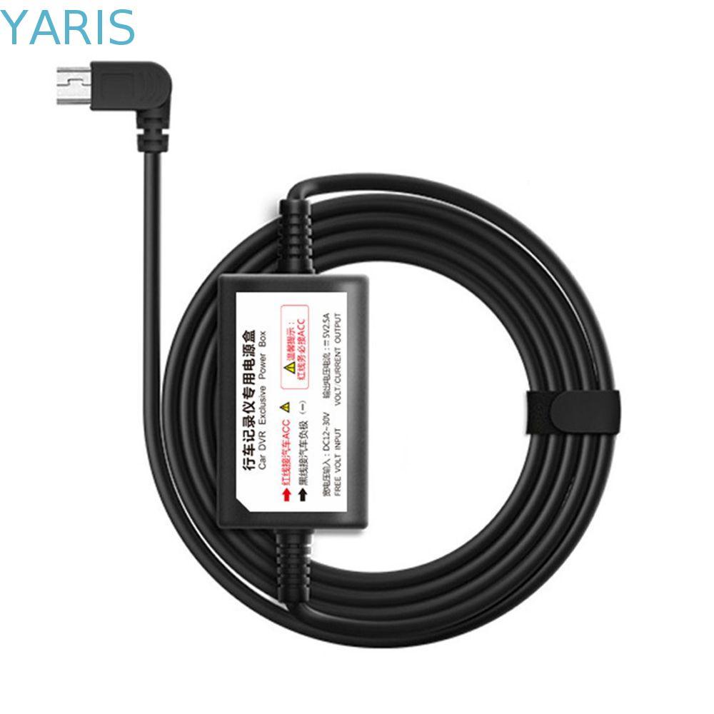 YARIS Dash Cam Hardwire Kit Car Camera Charger สายไฟ USB Charger Line Mini Micro Mirror DVR Hardwire ชุดสาย Dashcam กล้องบันทึกวิดีโอ
