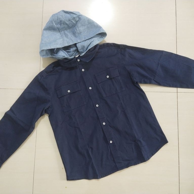 KEMEJA PL Renoma Paris เสื้อมีฮู้ด ไซส์ 130