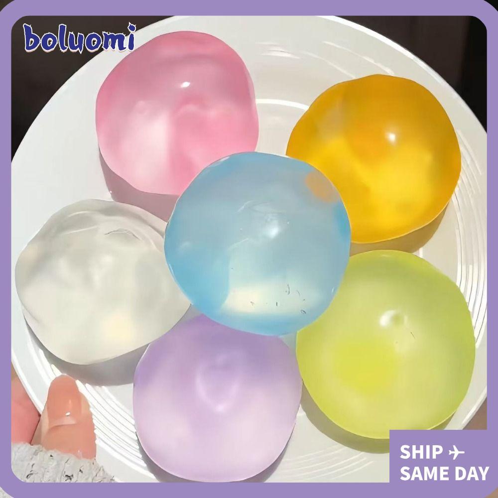 BOLUOMI บีบ Sensory Fidget Ball, Shapeable ความเครียดบรรเทารอบความเครียด Ball,นุ่มช้า Rebound Reusable Decompression Pinch ของเล่นสําหรับเด็กผู้ใหญ่