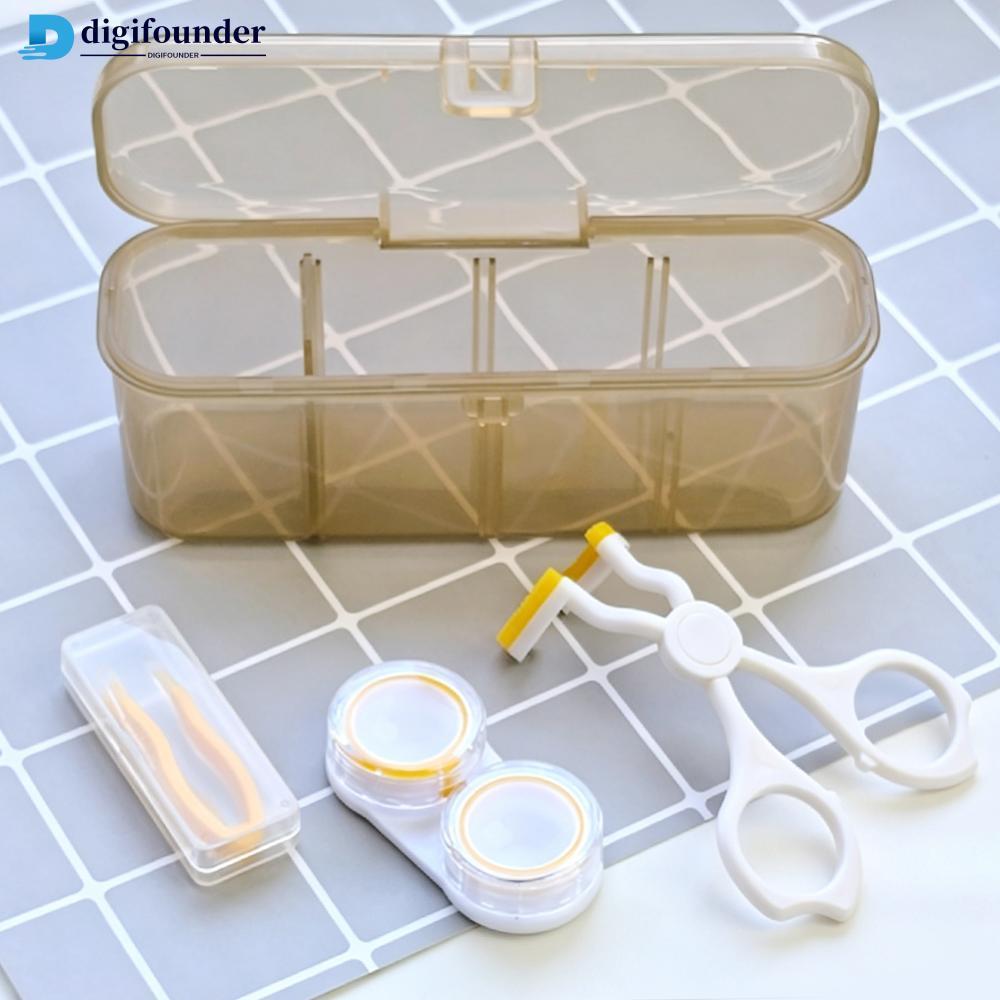 DIGIFOUNDER คอนแทคเลนส์ Applicator ชุดเปลือกตา Dilator เปิด Eye เครื่องมือคอนแทคเลนส์สวมใส่ถอดแหนบดู