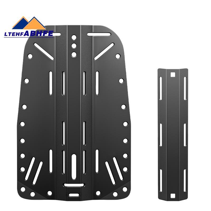 [ขายร้อน L]Aluminium Scuba Diving Technic Backplate Diver Plate Scuba Diving Single Tank Adapter Scu