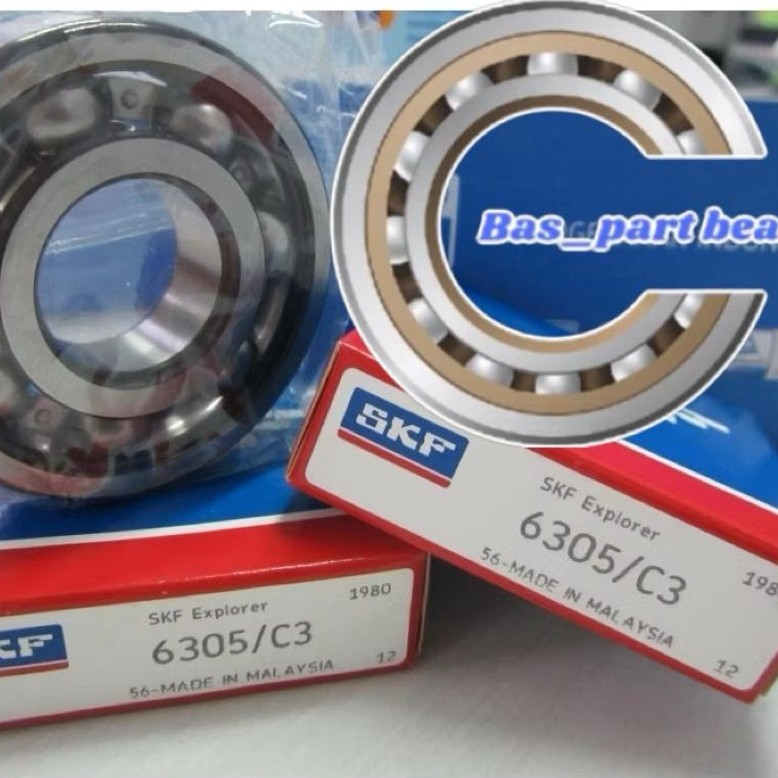 BEARING 6305 C3 SKF LAHER 6305 C3 SKF LAHER 6305 SKF LAHER 6305 ซม.