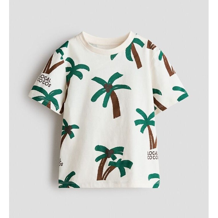 H&M(เอชแอนด์เอ็ม) เสื้อยืดพิมพ์ลาย เด็กผู้ชาย 1324846_12