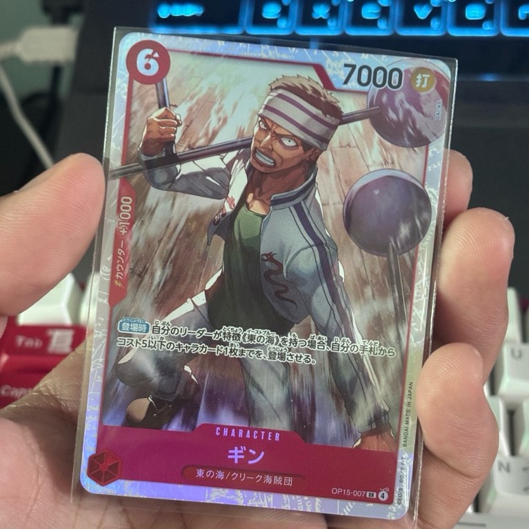 การ์ดวันพีช | ONE PIECE | One Piece Card Game Gin Op15