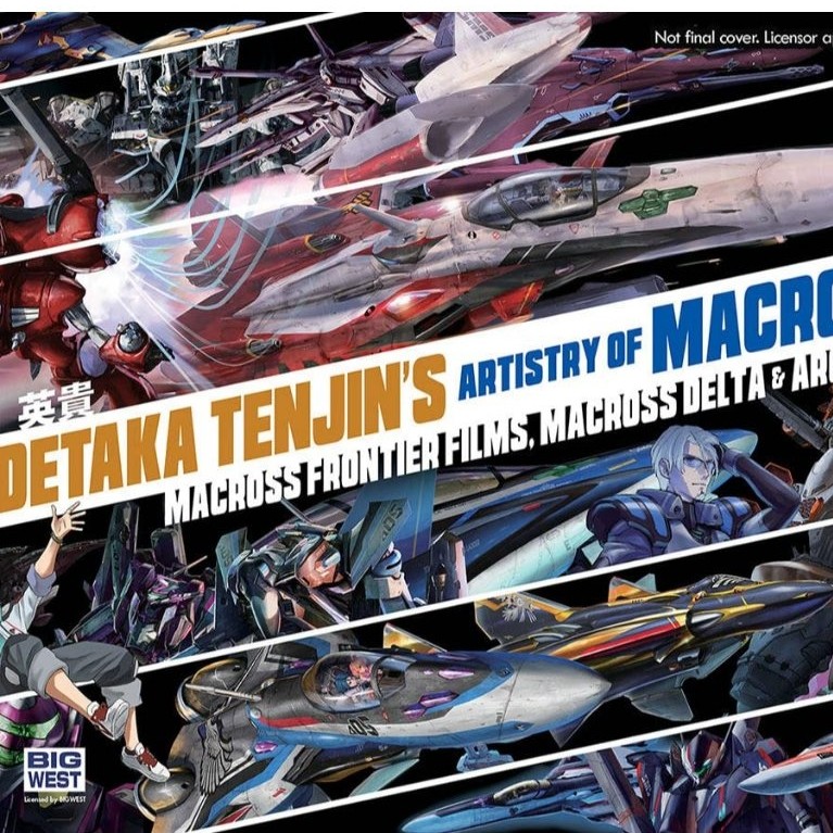 Hidetaka Tenjin's Artistry of Macross: Macross Frontier Films, Macross Delta (Hardcover)