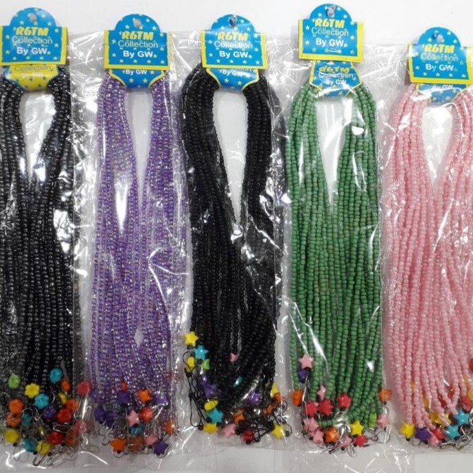 สร้อยคอหน้ากากลูกปัดทรายโหล 12 ชิ้น PRD ขายส่ง