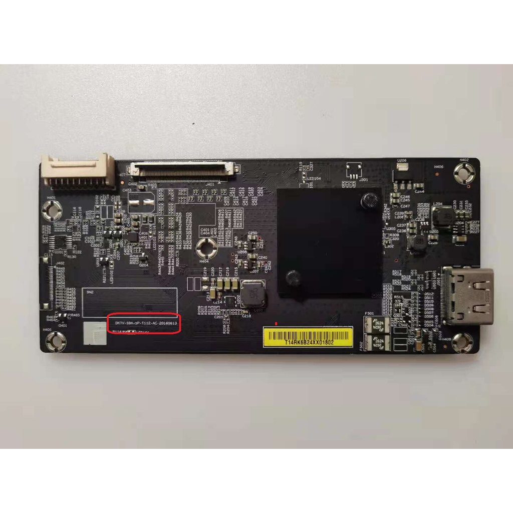 Mi L65M5-AA เมนบอร์ดDKTV-S9A-SP-T112-AC-20160613หน้าจอ MI65TV (T14)