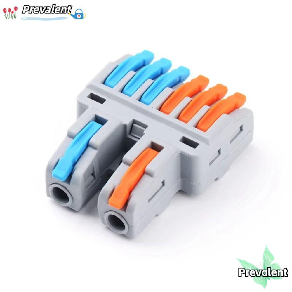 ขั้วต่อสายไฟ PREVALENT, Universal CMK 422 Quick Terminal Block, 2 in 4/6/8 Out Lever Fast Connector