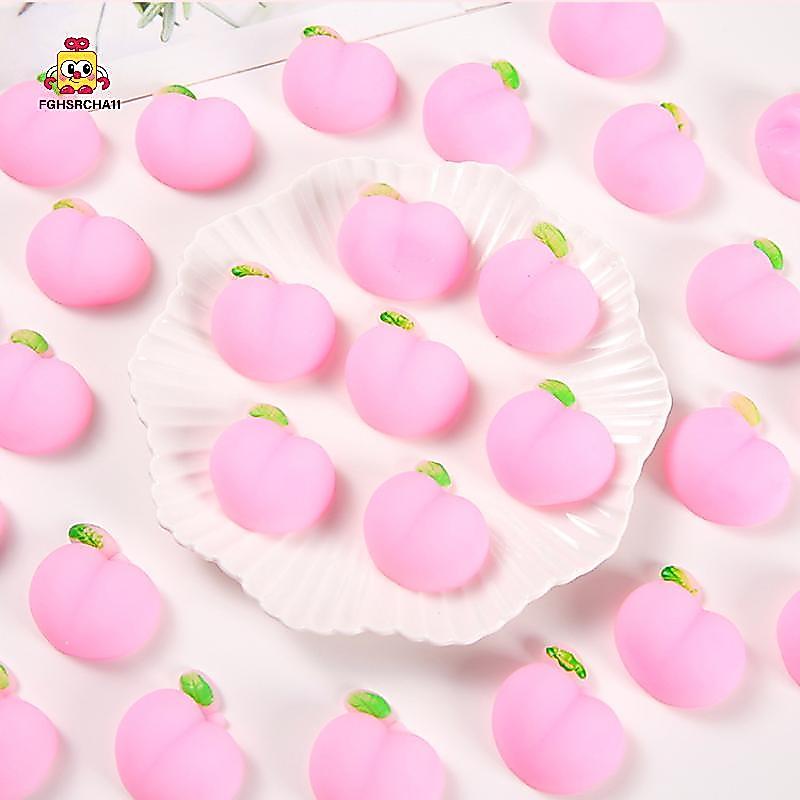 🔥ของเล่นบีบสกุชชี่🔥FG Mochi Peach Bum Squeeze ของเล่นชุดความเครียดสําหรับผู้ใหญ่เด็กของขวัญตกแต่งสํานักงาน HS