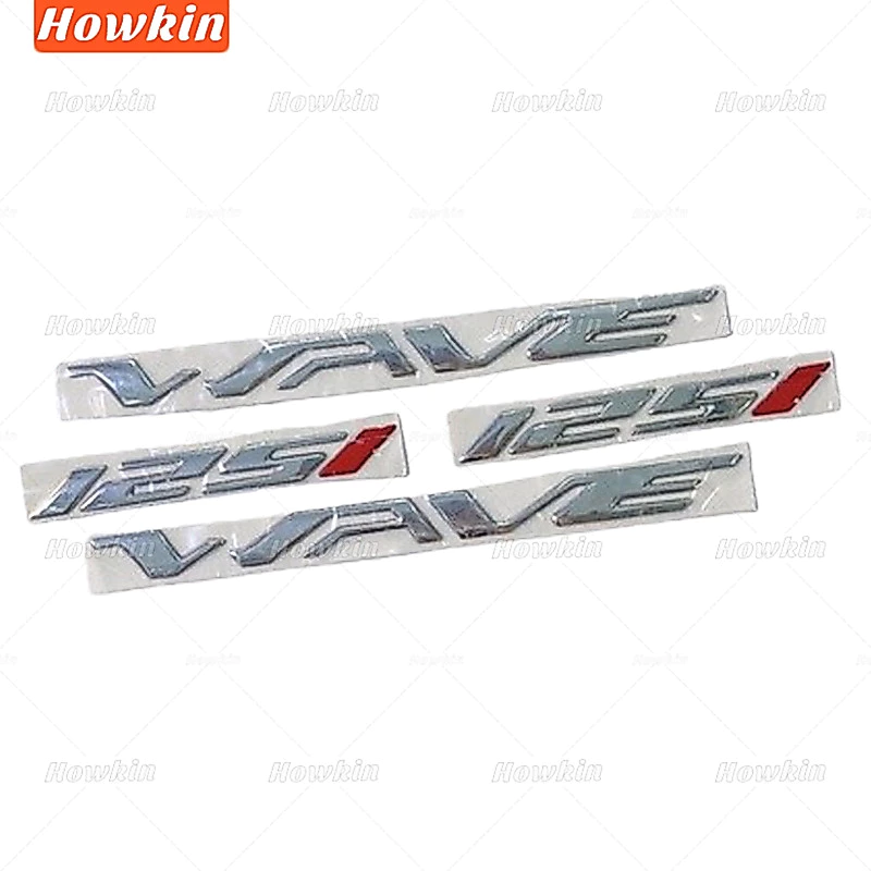 ใหม่แฟชั่นรถจักรยานยนต์ 3D Emblem Badge สติกเกอร์นุ่มสําหรับ Honda Wave 125i