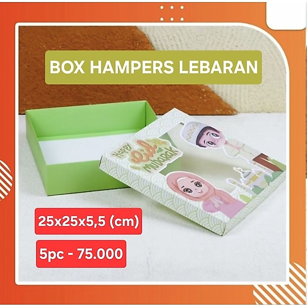 5pc - EID CAKE BOX / EID CAKE BOX / EID HAMPERS BOX / EID HAMPES BOX