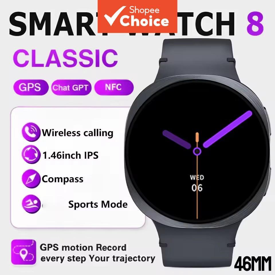 สมาร์ทวอทช์ HD8 mini 2026 กันน้ํา โหมดกีฬาหลากหลายในตัว รองรับ Android/iOS โทรผ่านบลูทูธ แชท AI-GPT สําหรับผู้ชาย/ผู้หญิง