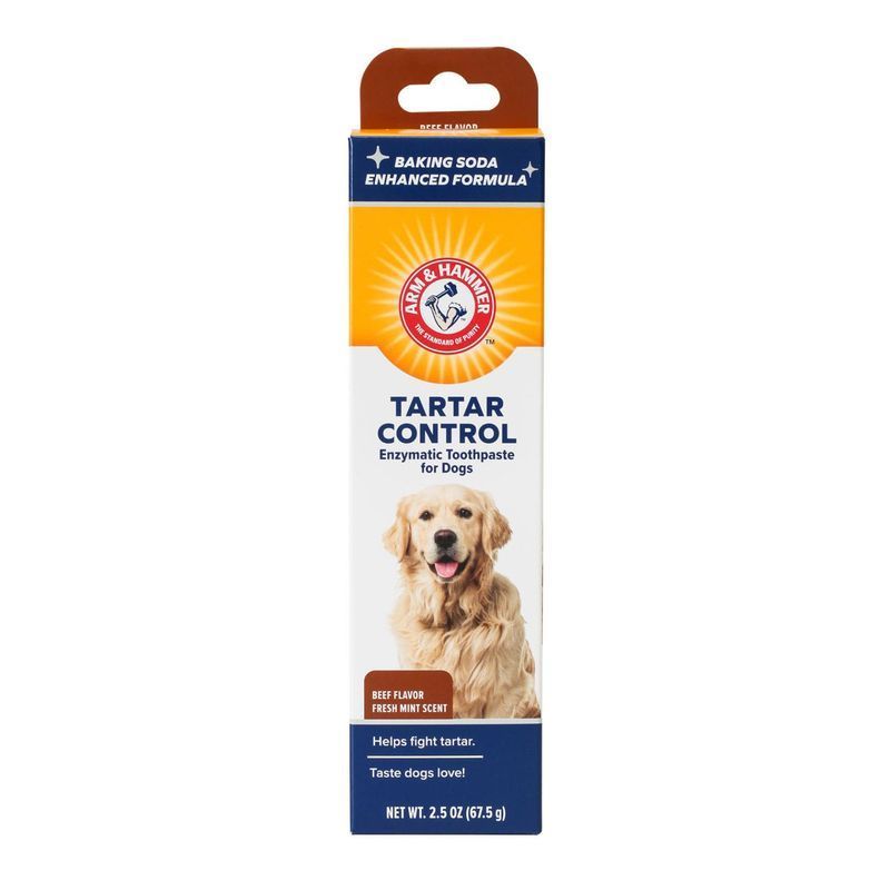 American Arm & Hammer Arm & Hammer Dog Toothpaste Fresh Breath Anti-Plaque Calcus Baking Soda 67.5g6