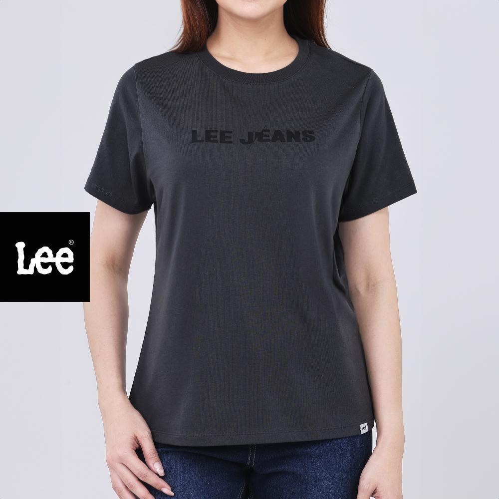 LEE เสื้อยืดแขนสั้นผู้หญิง รุ่น LE S626WTSSF42 สีเทา