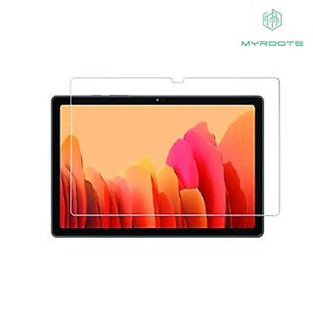 MYROOTS TEMPERED GLASS SAMSUNG TAB A8 3V 10.1 A 10.5 S5E S6 S7 S8 FE PLUS - 22 19 18 ANTI-SCRATCH FU