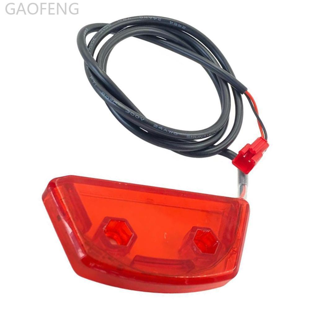 GAOFENG สกู๊ตเตอร์ไฟฟ้าไฟท้ายด้านหลังไฟเบรคไฟเตือนอะไหล่ Plug & Play สําหรับ Kugoo Kukirin G2 Max P3