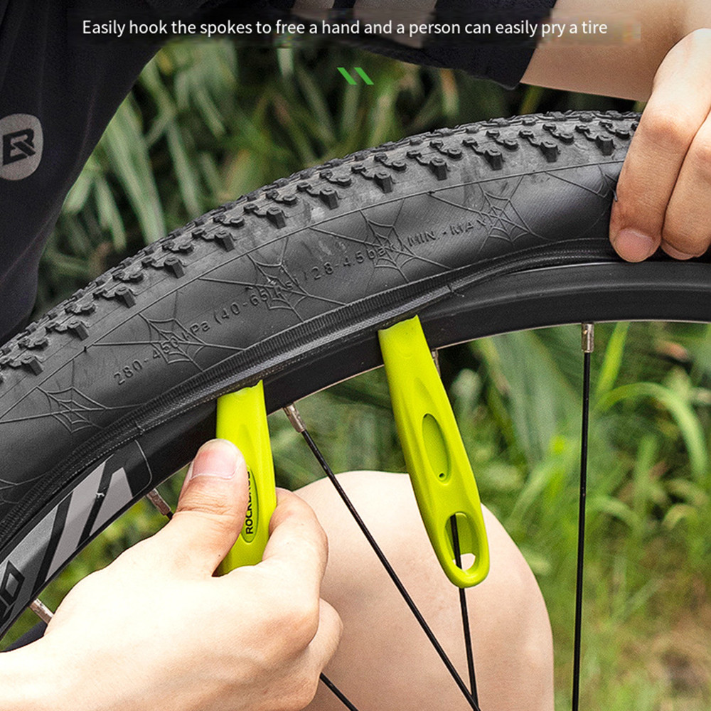 ROCKBROS อุปกรณ์เสริมจักรยาน ยางล้อ Ultralight Lever POM MTB ชุดซ่อมยางจักรยาน