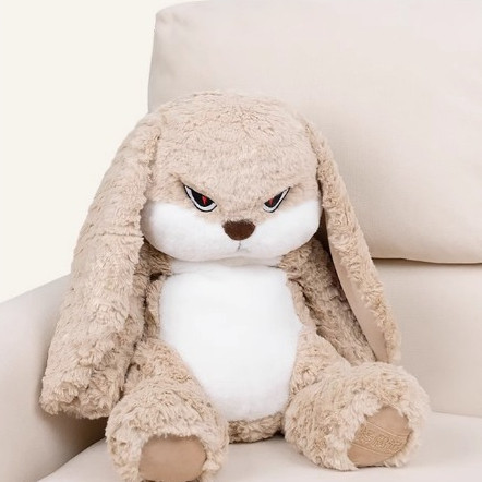 ของแท้พร้อมส่งหมอนตุ๊กตากระต่ายโกรธ นอนหลับน่ารัก รูปที่ 6