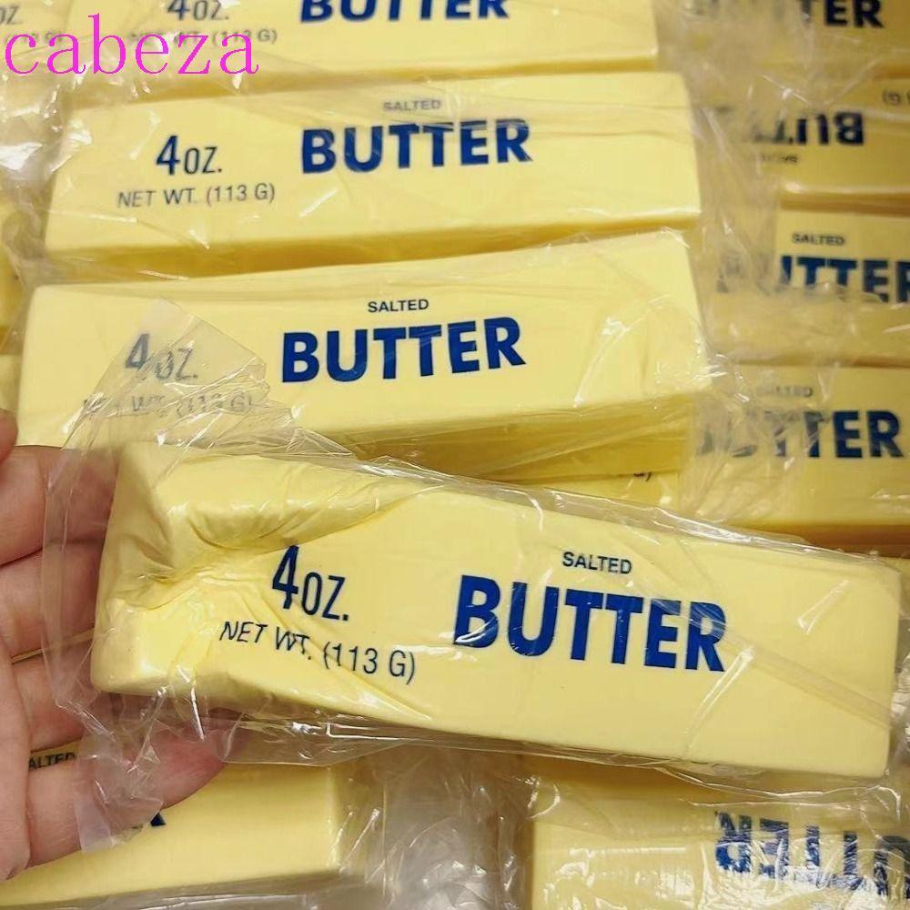 CABEZA Butter Stick ของเล่นบีบ, Anti Stress Relax ของขวัญนุ่มช้า Rebound Butter Stick,นวดของเล่น 14.5 ซม.Sensory ยืดสมจริง Butter Sticks สําหรับ