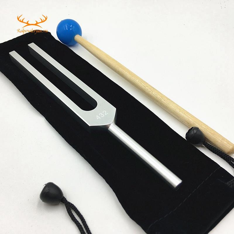 432HZ Resonance Tuning Fork Chakras Harmonizer สําหรับเสียง Healing สมาธิและโยคะ