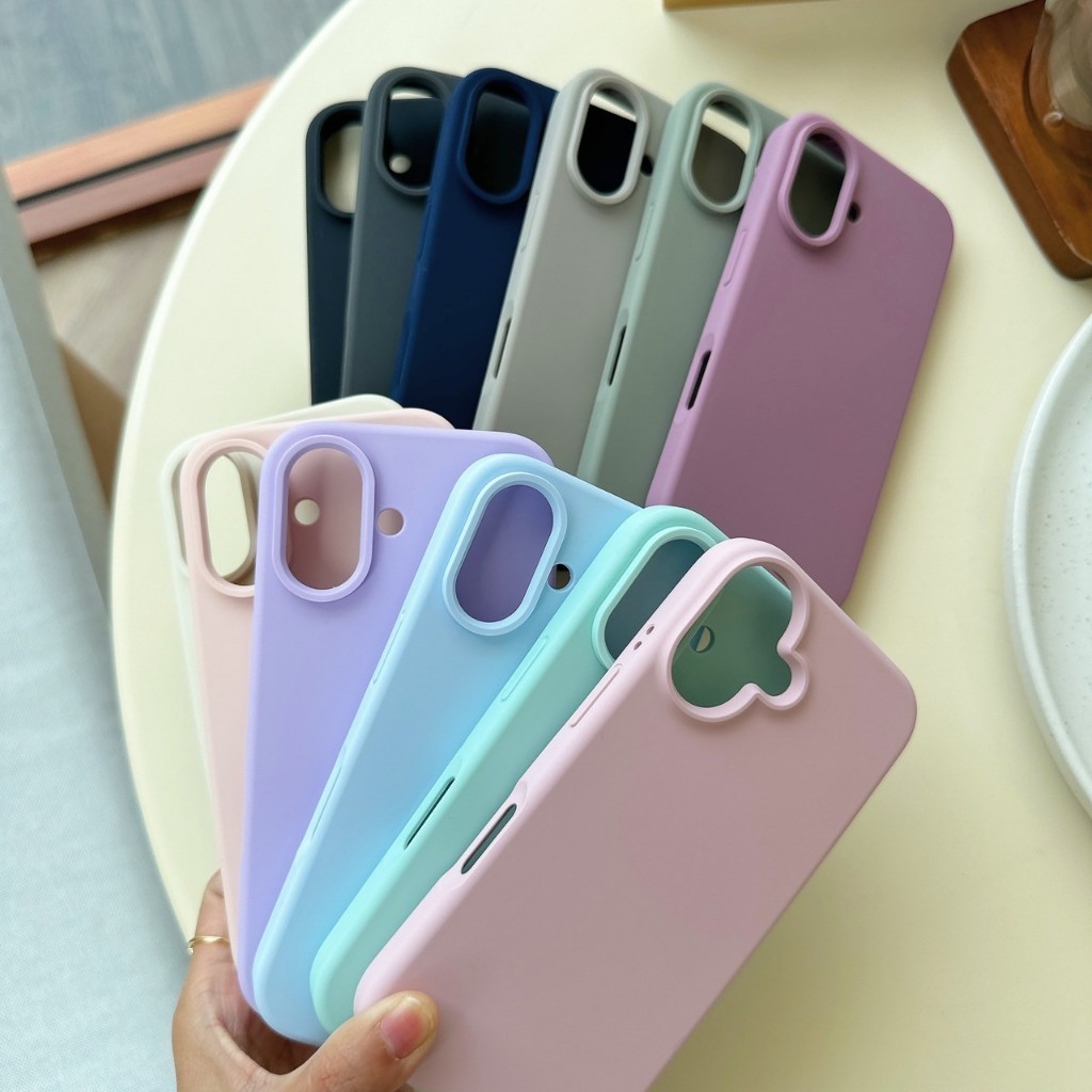 เคสสำหรับ ไอโฟน 11/12/13/14/15 Promax เคสกำมะหยี่ สำหรับ iPhone 7 7Plus 8 8Plus SE2 SE3 พร้อมส่ง 024