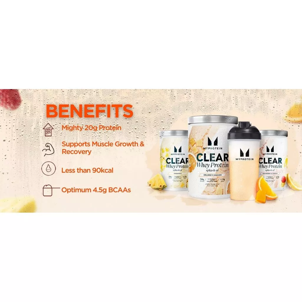 Myprotein Clear Whey Isolate รสราสเบอร์รี่ thumbnail 7
