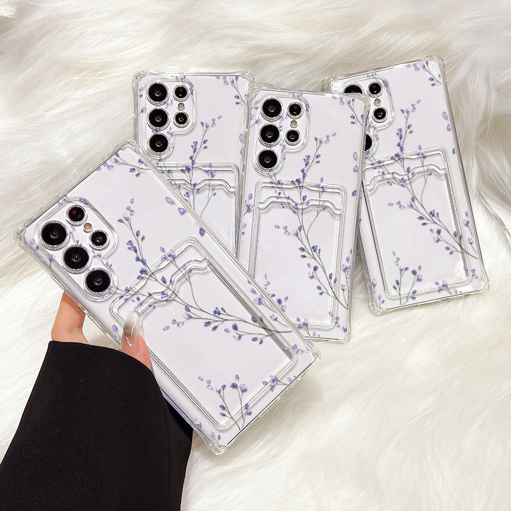ใส่บัตร เคสมือถือ For Samsung A56 A55 S24 Ultra A06 A07 A37 A36 A05S A16 A17 A23 A54 A15 A35 A53 A52 A57 S25 S26 Ultra