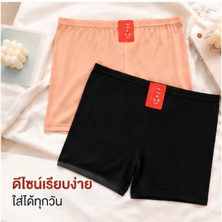 กางเกงซับในกางเกงกันโป๊ ไซส์ L-3XL ผ้ามีความนุ่มสบาย บางและระบายอากาศได้ดี กางเกงเลกกิ้งผู้หญิง NY149