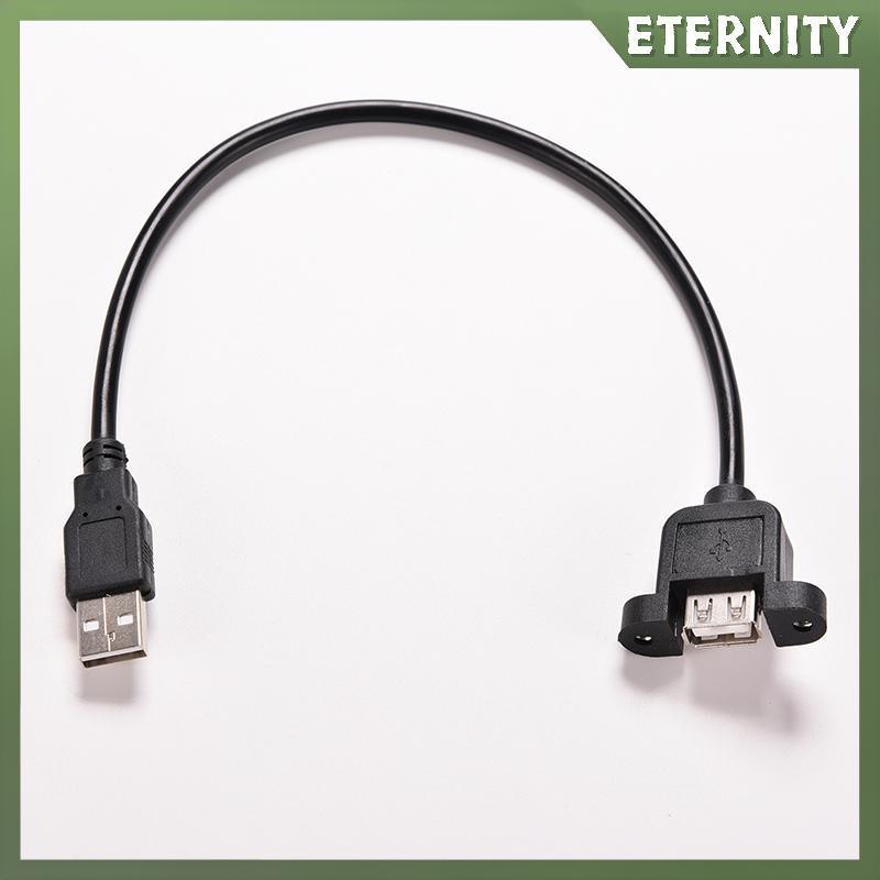 ETERNITY 1.64 FT USB 2.0 ชายหญิงแผงขยาย Mount Extention Port Cable