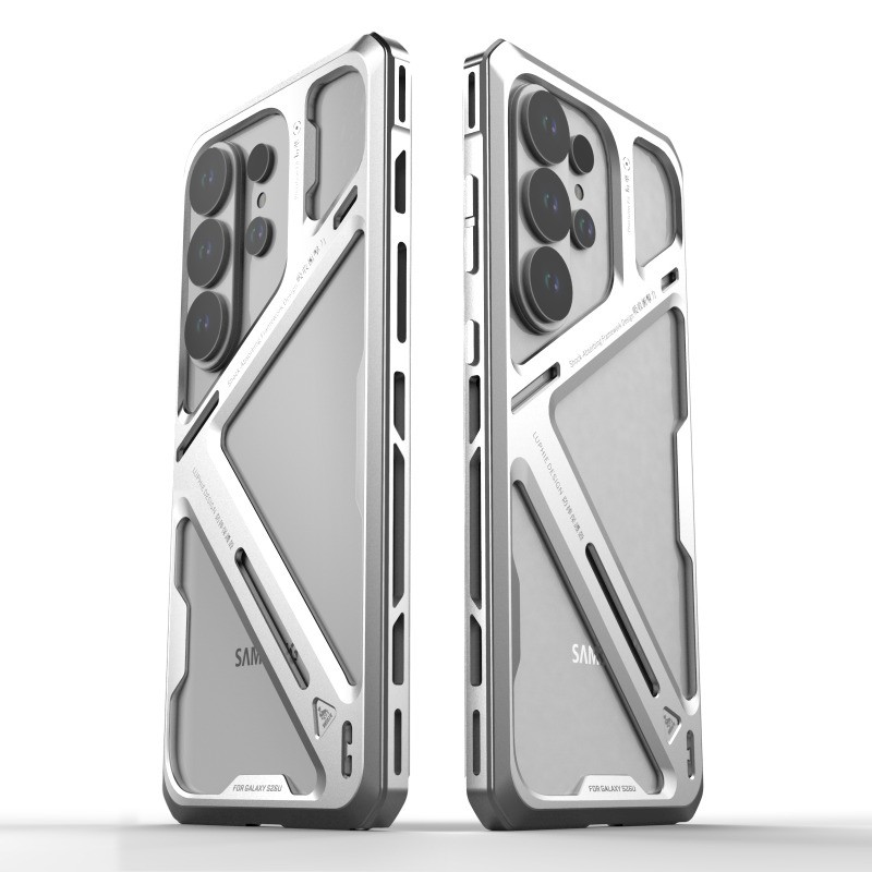 เคสเกราะอลูมิเนียม ZMX สําหรับ Samsung Galaxy S26 Ultra - ผ้าคลุมรถโลหะกันกระแทกเกรดทหาร